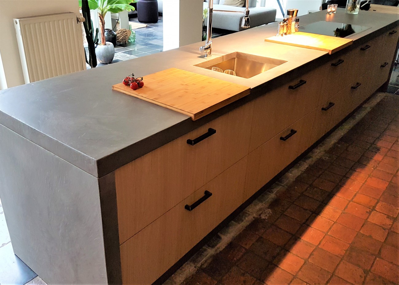 Welp Beton of betonlook keuken | WoodEmotions MJ-44